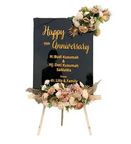 Papan Bunga Akrilik Kiwirok