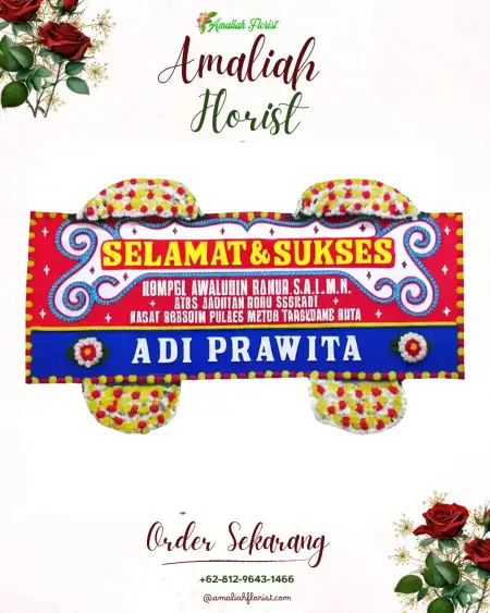 Papan Bunga Ucapan Selamat Kiwirok